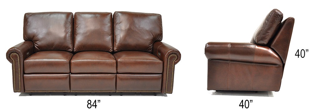 Fairfield Texas Leather Interiors, Fairfield Leather Chair