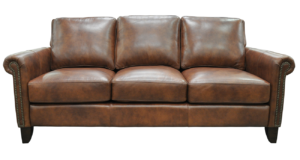 American Made Leather Sofa