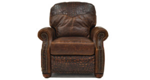 Rexford Push Back Recliner in Brompton Chocolate