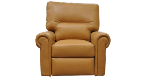 Riley Leather Recliner in Denver Palomino