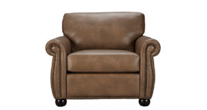 American Made Leather Chair