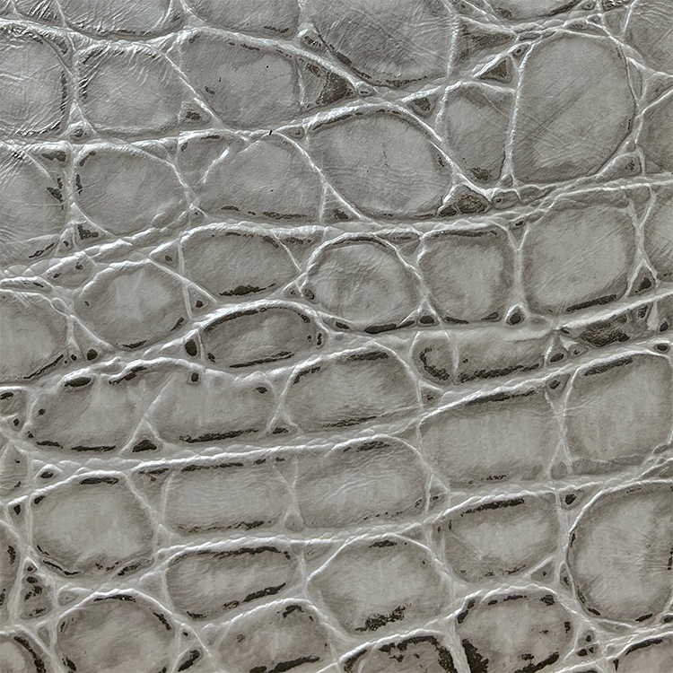 Designer Tortoise Croc Pearl Silver