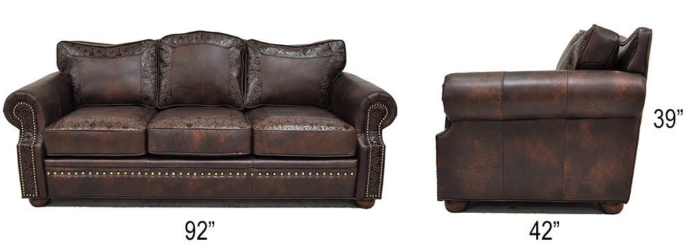 Texas Leather Interiors Furniture And, Rustic Leather Furniture San Antonio