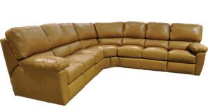 Vercelli Reclining Leather Sectional